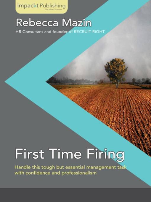 Title details for First Time Firing by Rebecca Mazin - Available